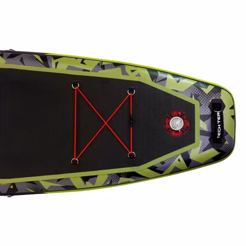 SUP-доска надувная Tech Team Hunter Green, 335x83x15 см