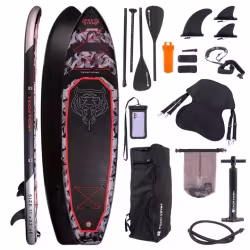 SUP-доска надувная Tech Team Hunter Grey, 335x83x15 см