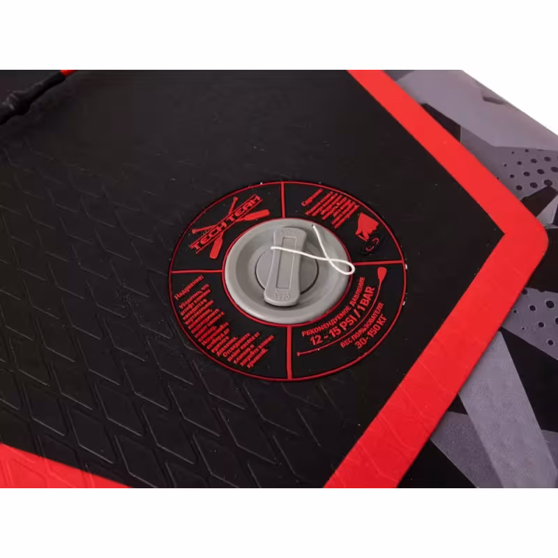 SUP-доска надувная Tech Team Hunter Grey, 335x83x15 см