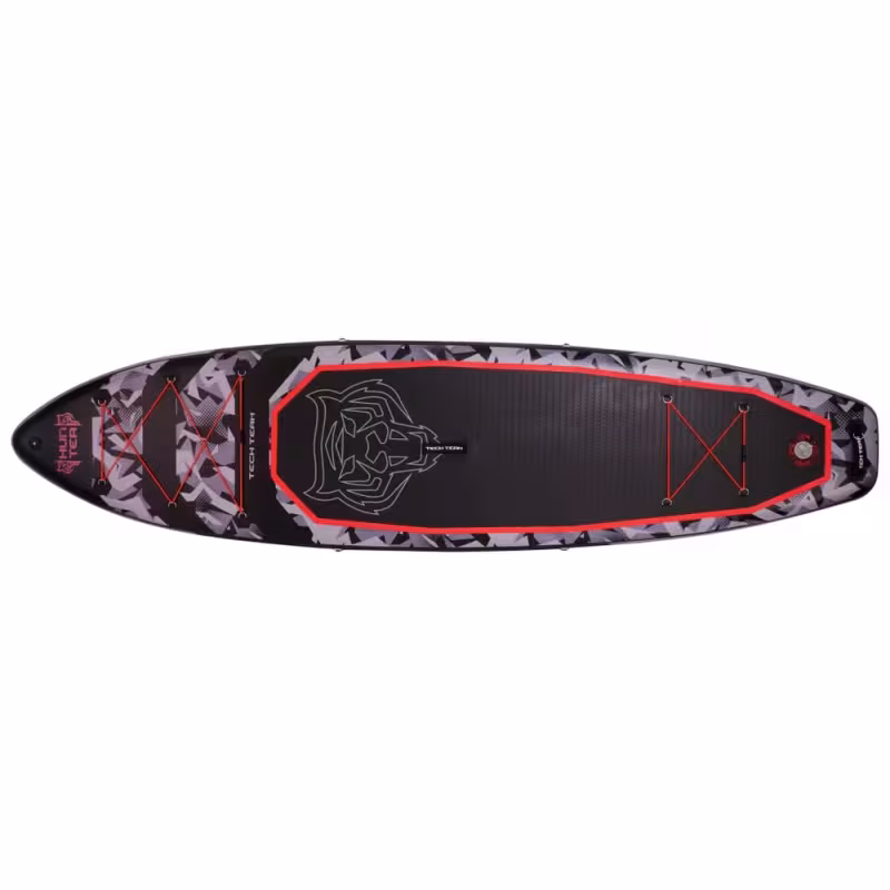 SUP-доска надувная Tech Team Hunter Grey, 335x83x15 см