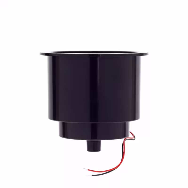 Подстаканник Skipper ABS пластик, подсветка, черный