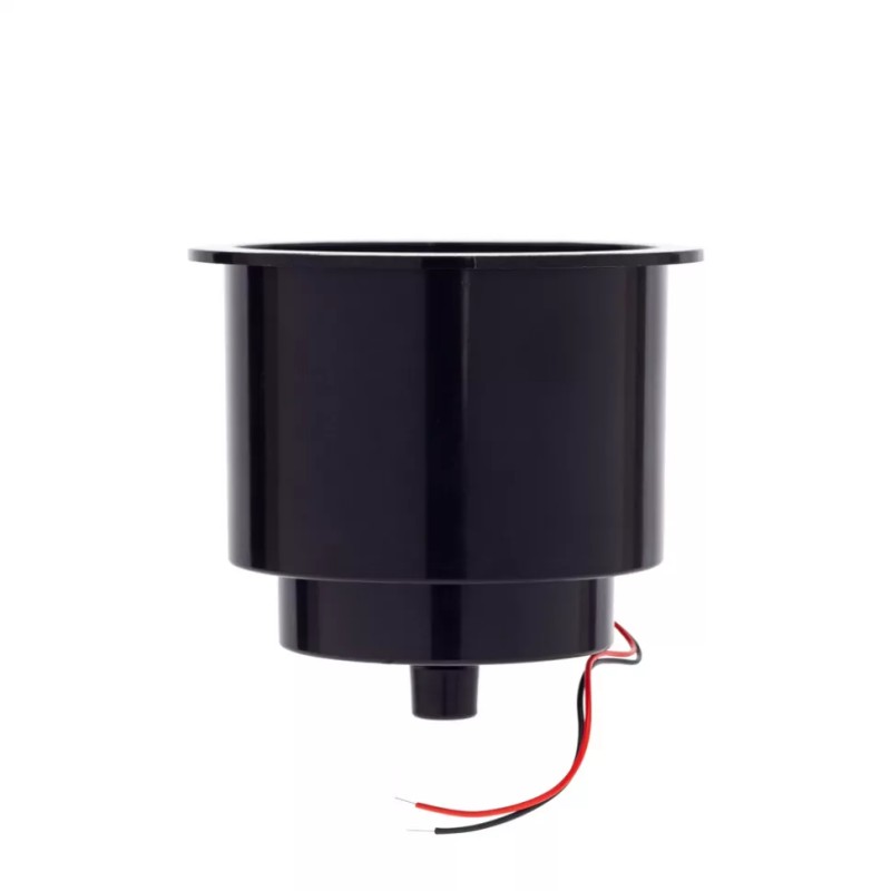 Подстаканник Skipper ABS пластик, подсветка, черный