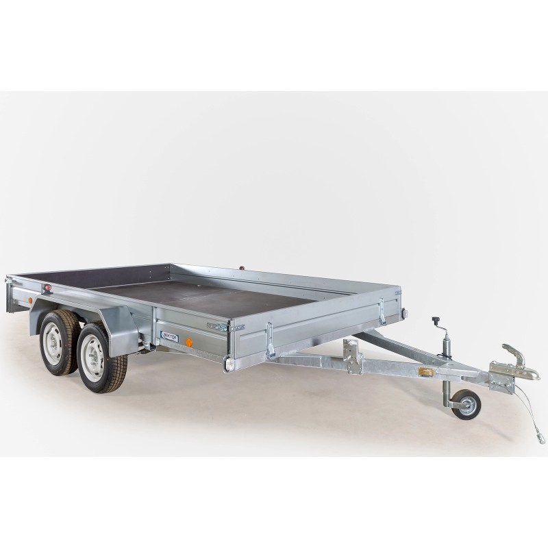 Прицеп бортовой двухосный Вектор ЛАВ 81013А, высокий борт