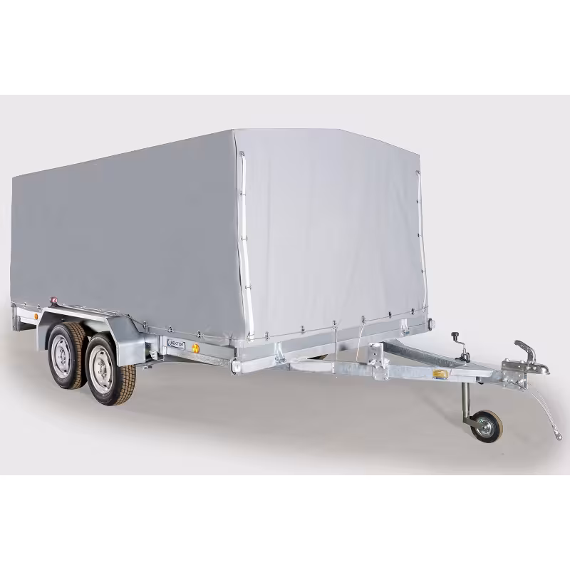 Прицеп бортовой двухосный Вектор ЛАВ 81013А, высокий борт