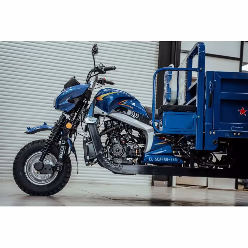 Трицикл грузовой ChangJiang Scarab 350, синий