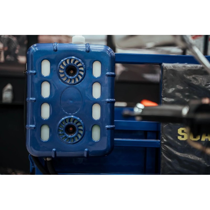 Трицикл грузовой ChangJiang Scarab 350, синий