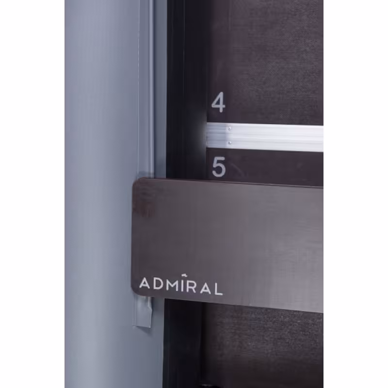 Лодка надувная ПВХ Адмирал 320 Classic, пайол фанерный, графит черный