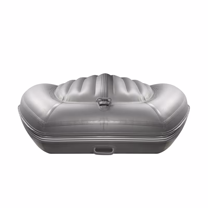 Лодка надувная ПВХ Адмирал 410, НДНД, графит