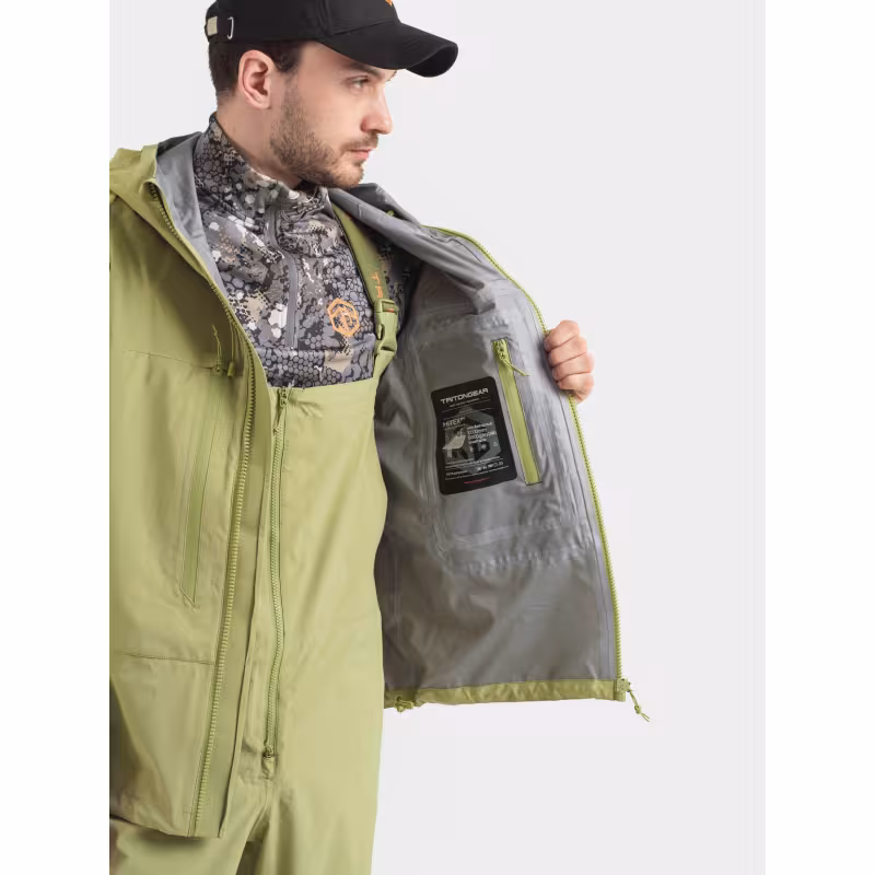 Костюм мужской Triton Gear Pike, ткань SoftTaslan, зеленый, размер 48-50, 170-176 см