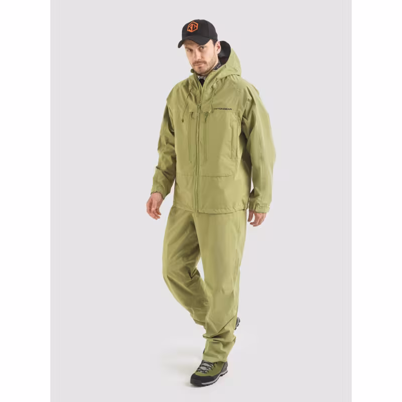 Костюм мужской Triton Gear Pike, ткань SoftTaslan, зеленый, размер 48-50, 170-176 см