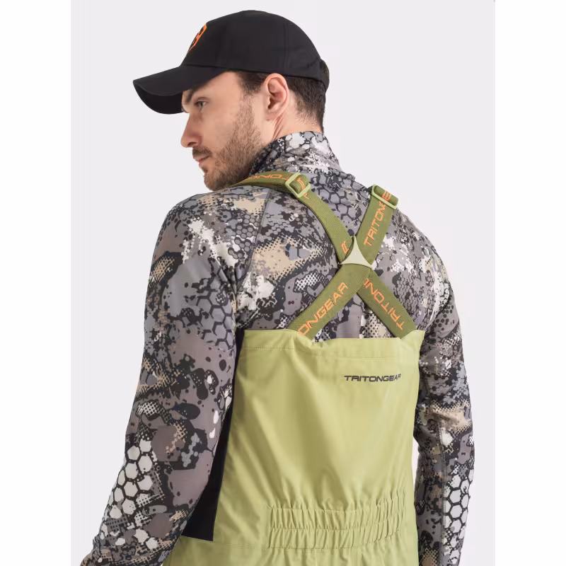 Костюм мужской Triton Gear Pike, ткань SoftTaslan, зеленый, размер 48-50, 182-188 см