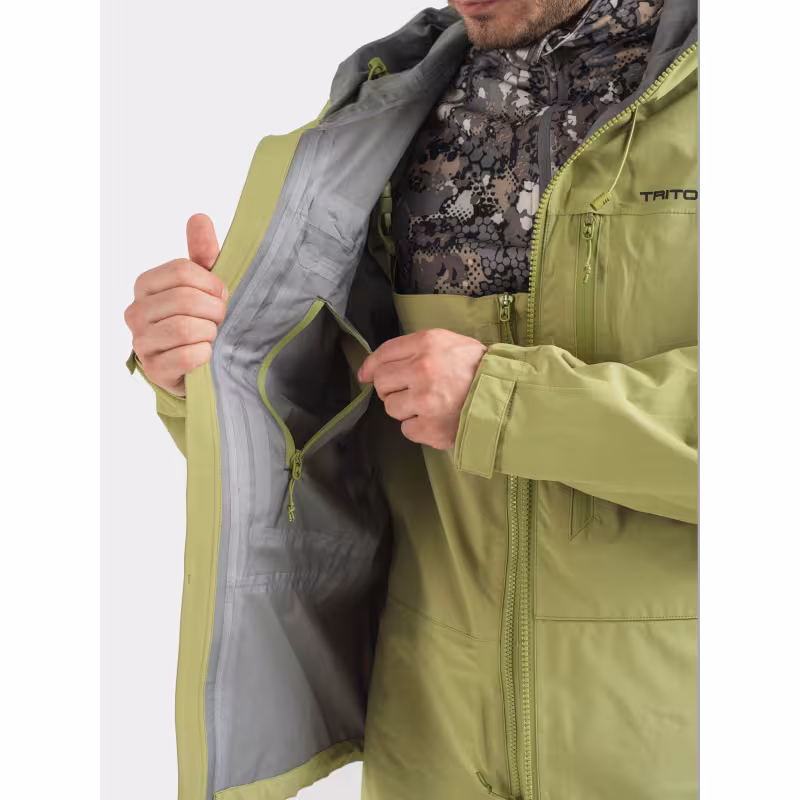 Костюм мужской Triton Gear Pike, ткань SoftTaslan, зеленый, размер 52-54, 182-188 см