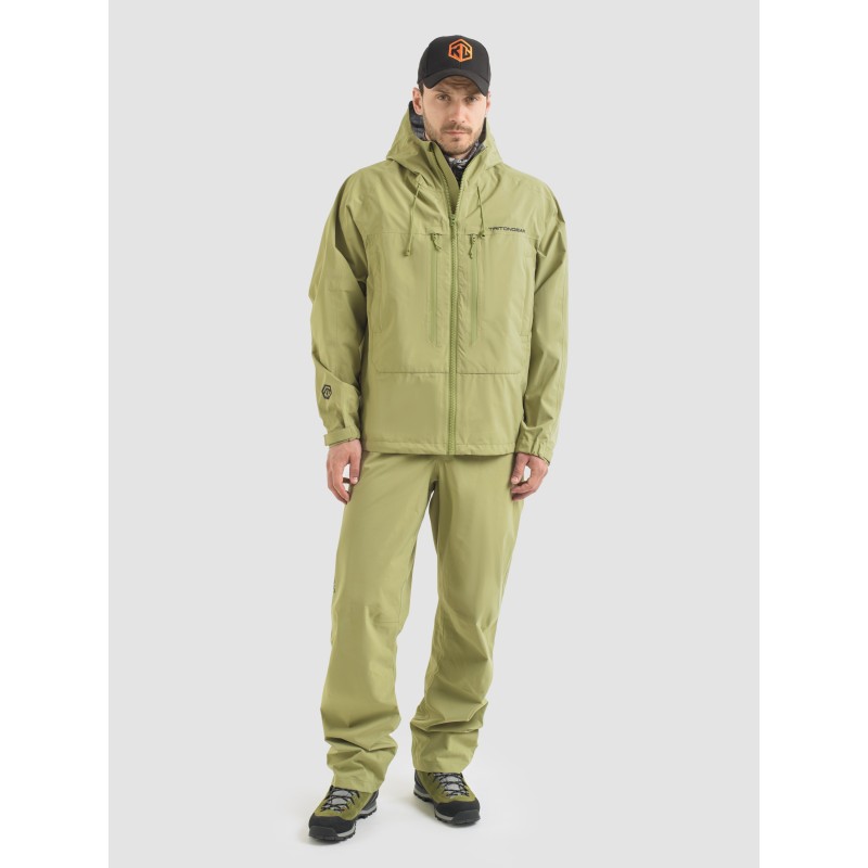 Костюм мужской Triton Gear Pike, ткань SoftTaslan, зеленый, размер 56-58, 170-176 см