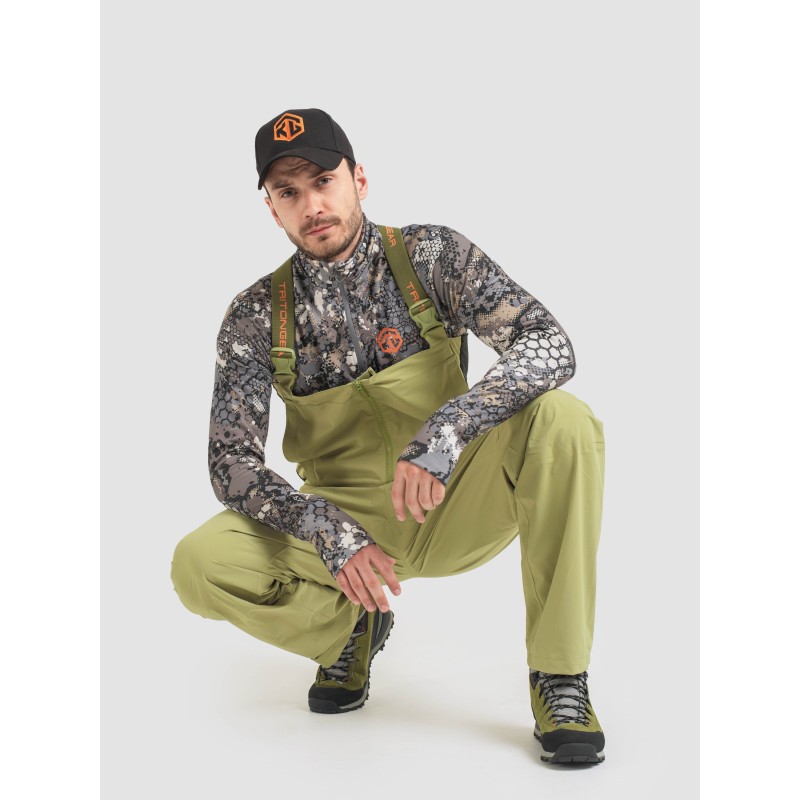 Костюм мужской Triton Gear Pike, ткань SoftTaslan, зеленый, размер 56-58, 182-188 см