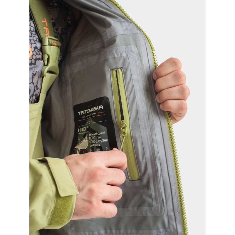 Костюм мужской Triton Gear Pike, ткань SoftTaslan, зеленый, размер 56-58, 182-188 см