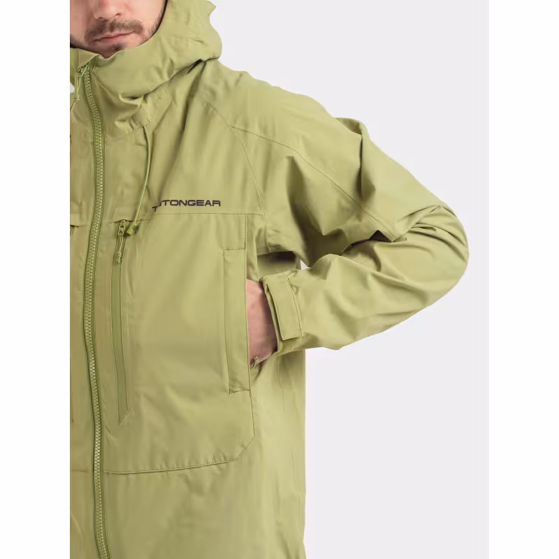 Костюм мужской Triton Gear Pike, ткань SoftTaslan, зеленый, размер 56-58, 182-188 см