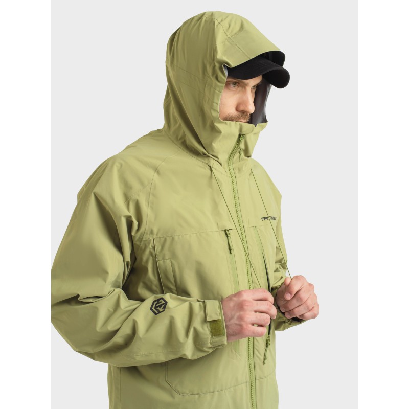 Костюм мужской Triton Gear Pike, ткань SoftTaslan, зеленый, размер 56-58, 182-188 см