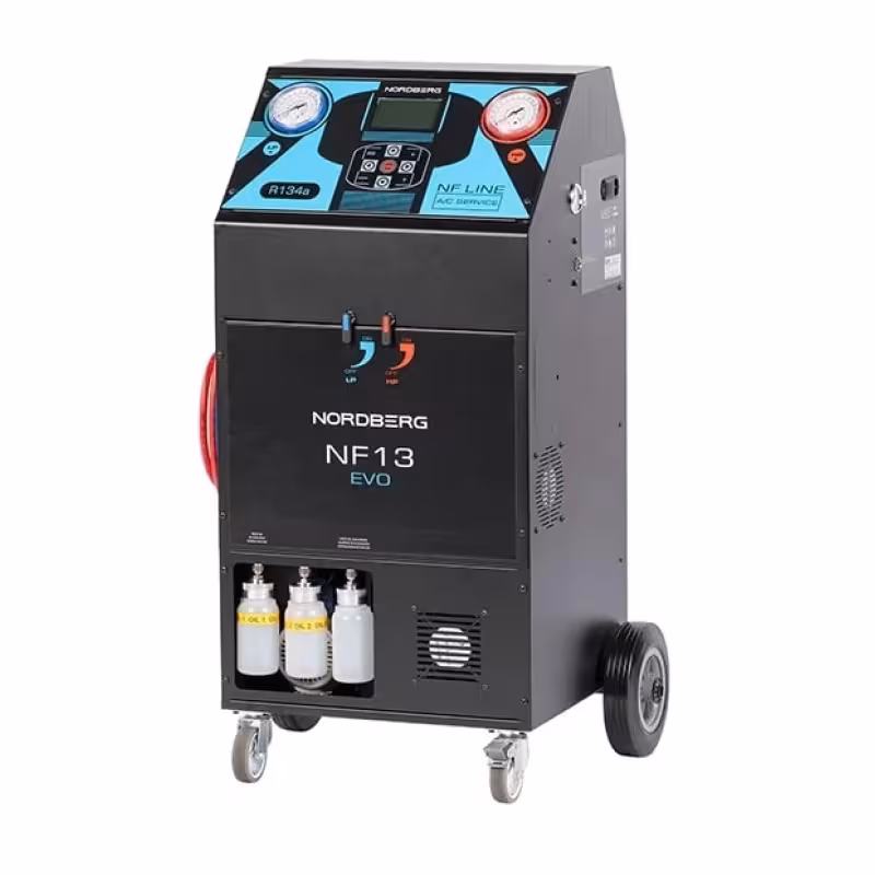 Автоматическая установка для заправки автомобильных кондиционеров Nordberg NF13, 10 кг