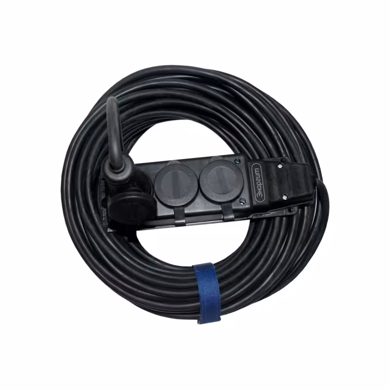 Удлинитель силовой трехместный Энаргит КГ315-10-3-44 (16 А, 3.5 кВт, 10 м)