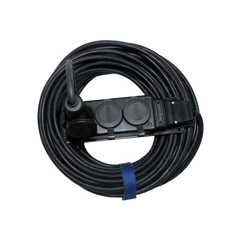 Удлинитель силовой трехместный Энаргит КГ315-10-3-44 (16 А, 3.5 кВт, 10 м)