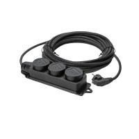 Удлинитель-шнур силовой трехместный TDM Electric УШз16-103 (16 А, 3.5 кВт, 10 м)