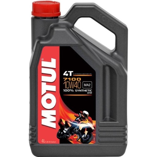 Масло моторное синтетическое для 4Т двигателей Motul 7100, 4 л