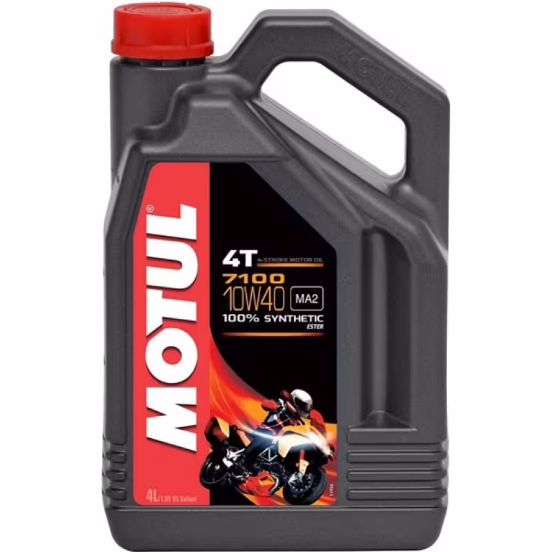 Масло моторное синтетическое для 4Т двигателей Motul 7100, 4 л