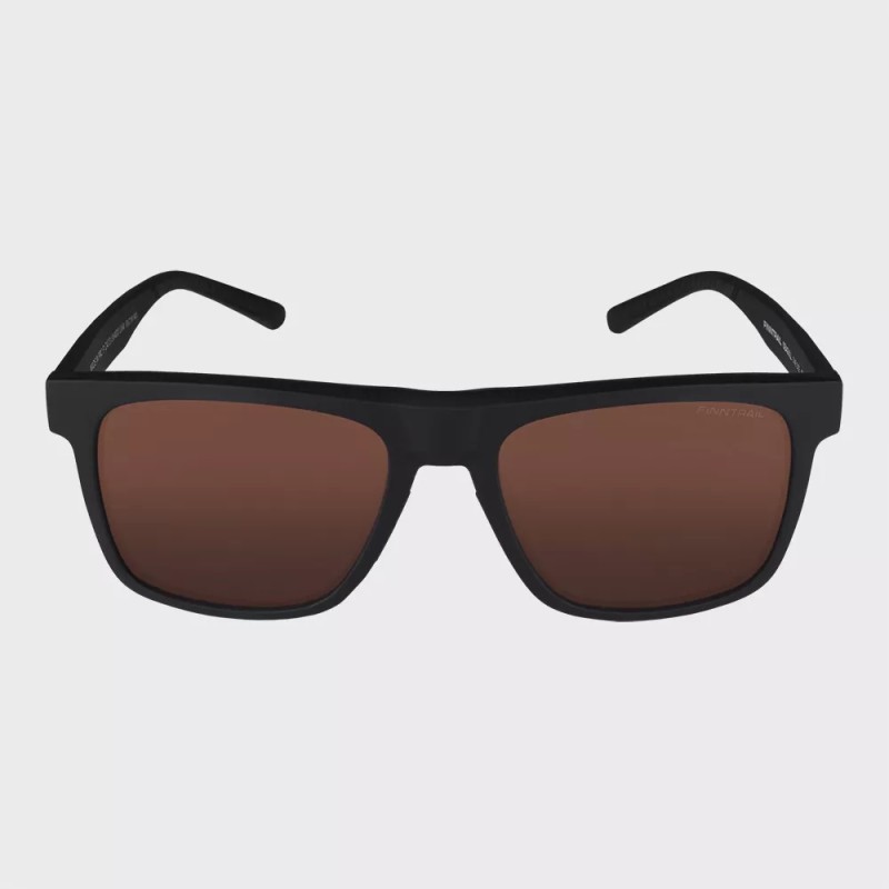 Очки поляризационные Finntrail Seagull 1091 Copper, черный/коричневый, раз-мер универсальный