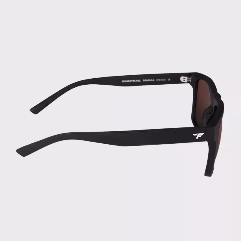 Очки поляризационные Finntrail Seagull 1091 Copper, черный/коричневый, раз-мер универсальный