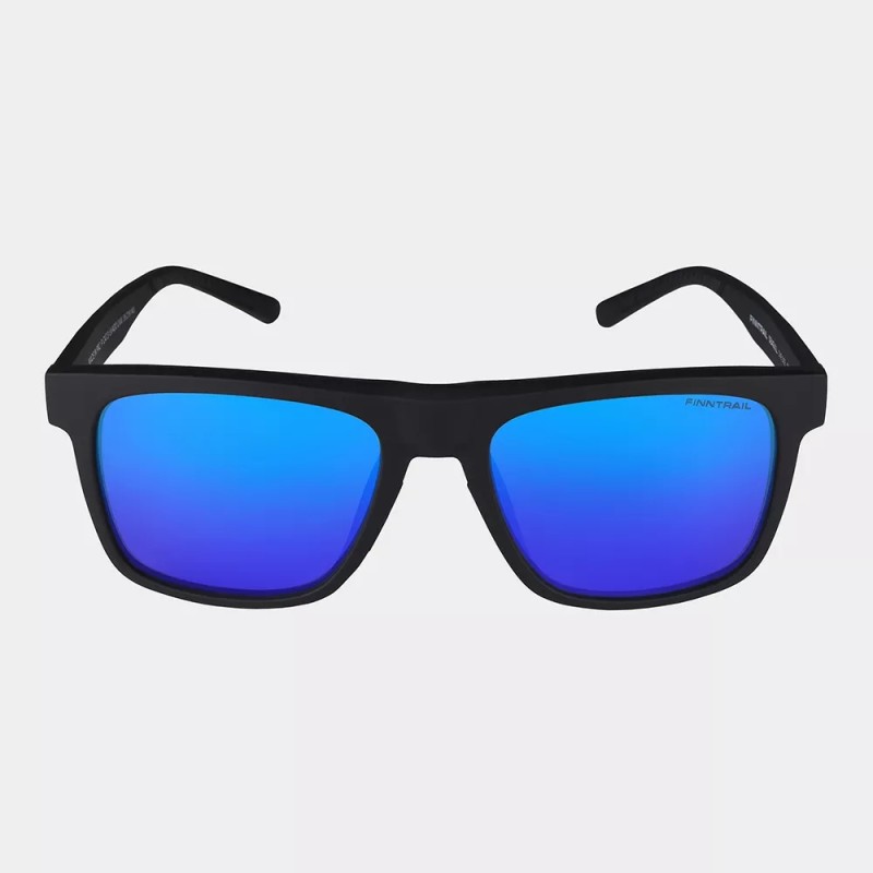 Очки поляризационные Finntrail Seagull 1091 Blue, черный/синий, размер универсальный