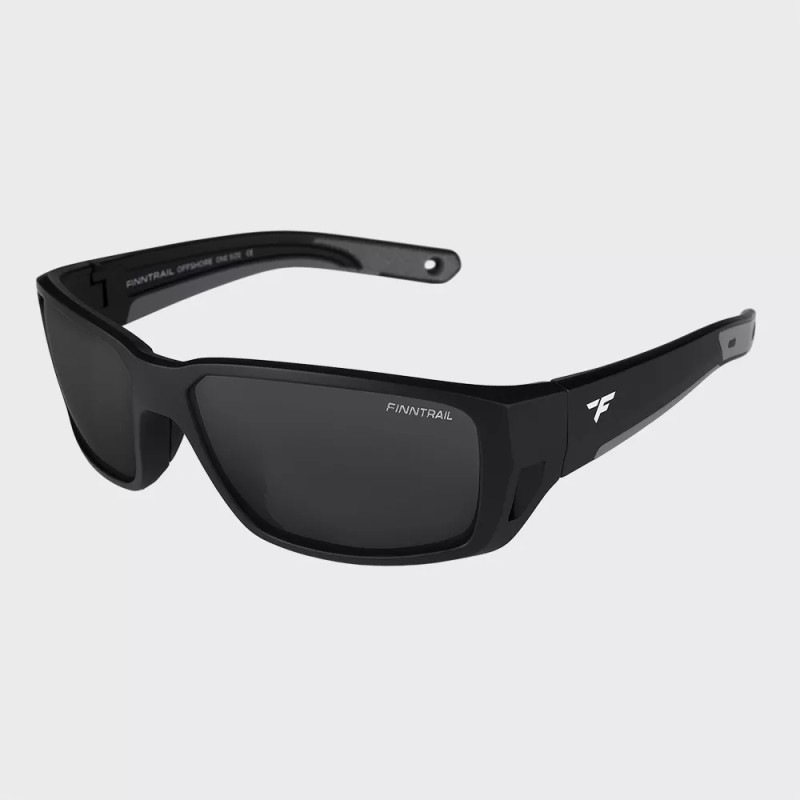 Очки поляризационные Finntrail Offshore 1092 Black, черный