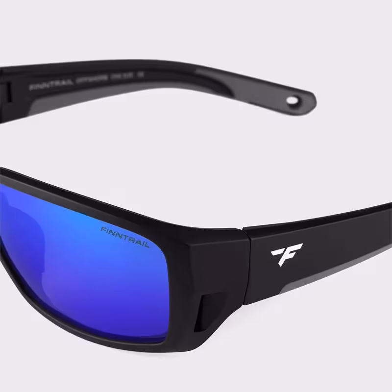 Очки поляризационные Finntrail Offshore 1092 Blue, черный/синий, размер универсальный