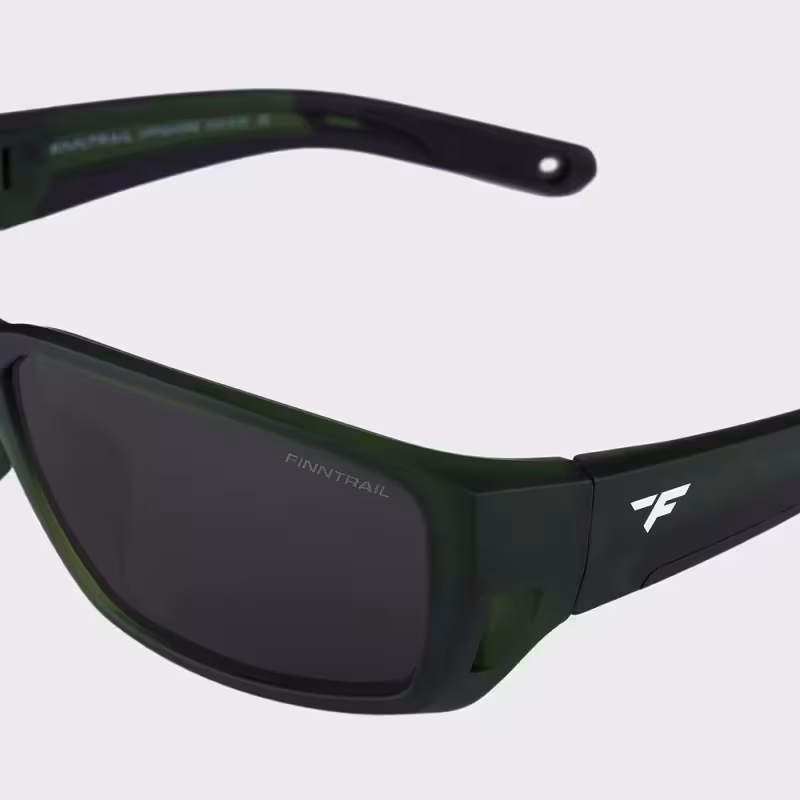 Очки поляризационные Finntrail Offshore 1092 Khaki, хаки/черный, размер универсальный