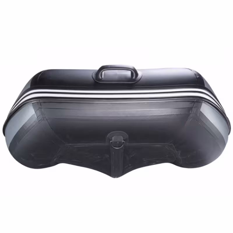 Лодка надувная ПВХ Адмирал 320 Classic, пайол фанерный, синий/серый