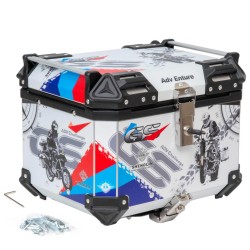 Кофр для мототехники Motoland алюминий, 45 л