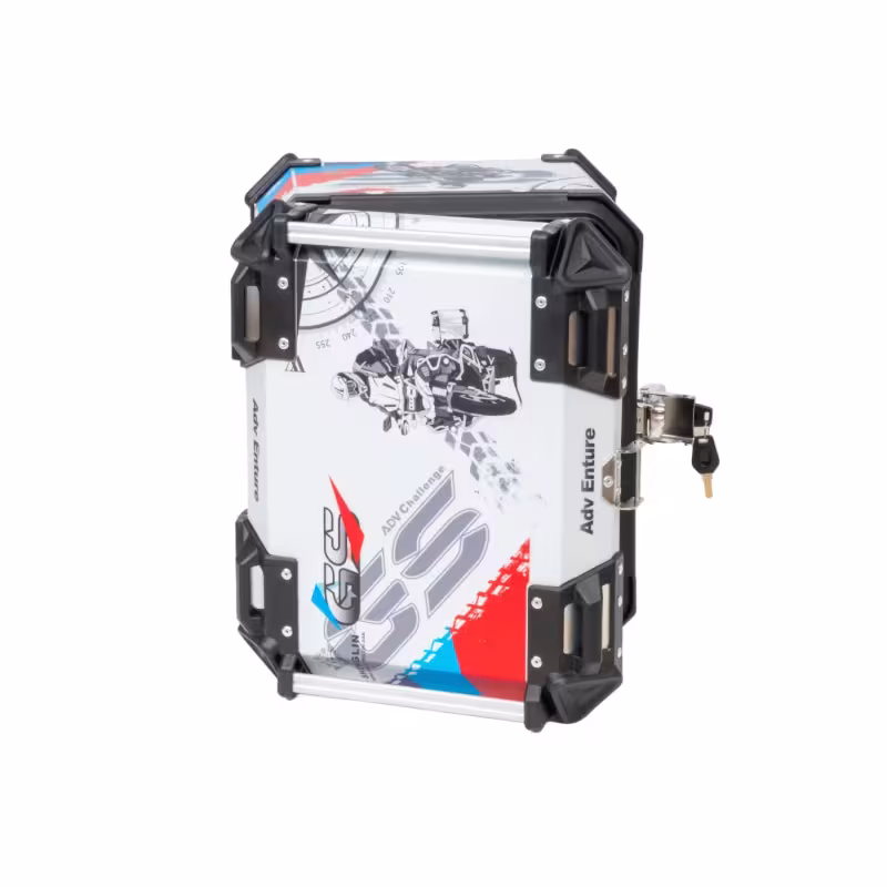 Кофр для мототехники Motoland алюминий, 45 л