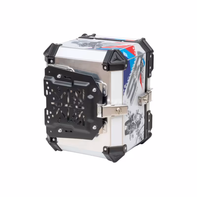 Кофр для мототехники Motoland алюминий, 45 л