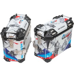 Кофры боковые для мототехники алюминий, 74 л