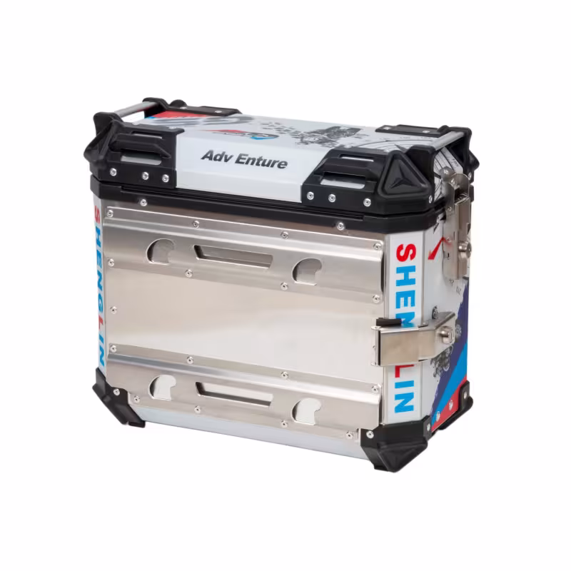 Кофры боковые для мототехники алюминий, 74 л