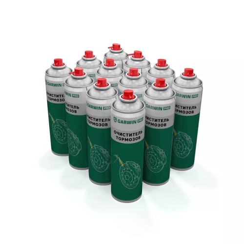 Очиститель тормозов Garwin Pro 973520-0650/12, 650 мл, 12 шт