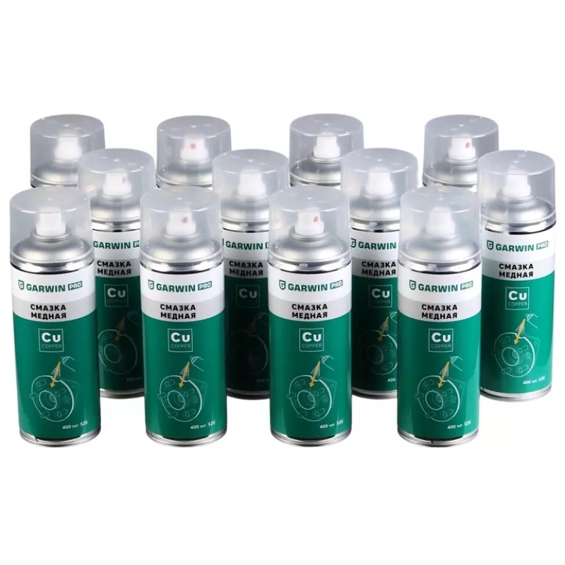 Медная смазка Garwin Pro 973520-2650/12, 520 мл, 12 шт