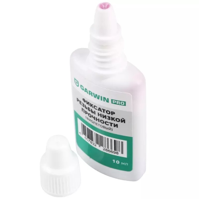 Фиксатор резьбы низкой прочности Garwin Pro, 10 мл, фиолетовый
