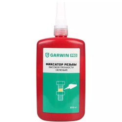 Фиксатор резьбы высокой прочности Garwin Pro, 250 мл, зеленый