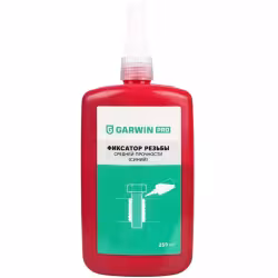 Фиксатор резьбы средней прочности Garwin Pro, 250 мл, синий