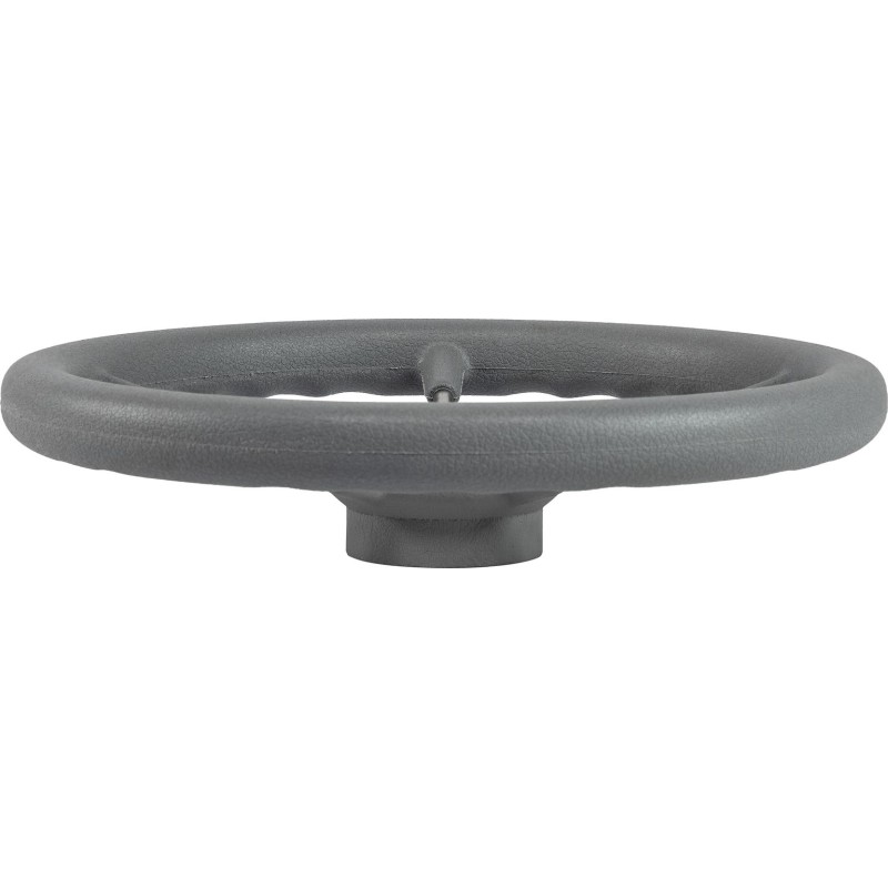 Колесо рулевое Volanti Luisi Riva RSL, серый, спицы серебряные, 320 мм