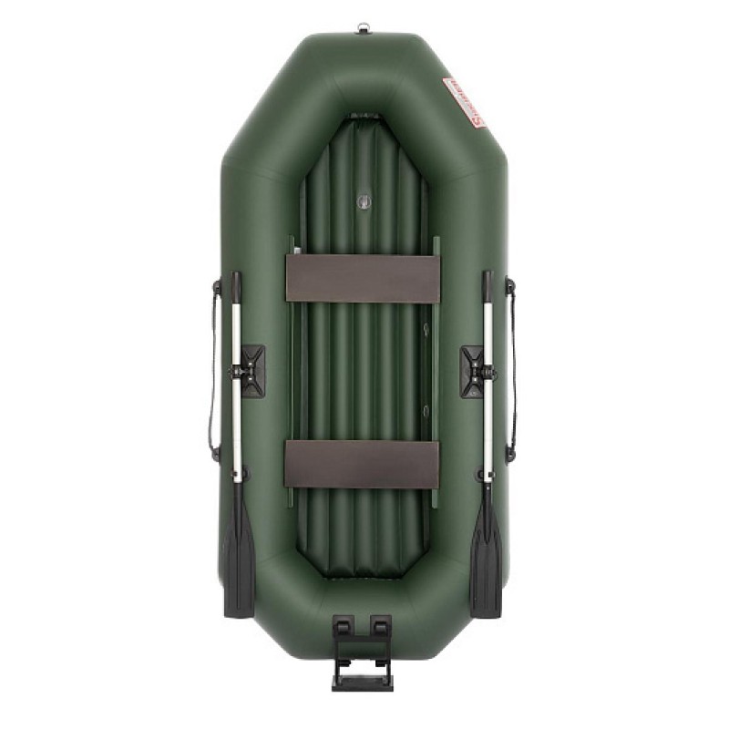 Лодка надувная ПВХ Тонар Шкипер А280НТ, НДНД, зеленый