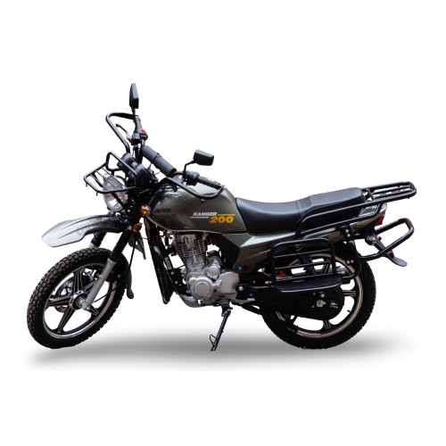 Мотоцикл дорожный Minsk Ranger 200, зеленый