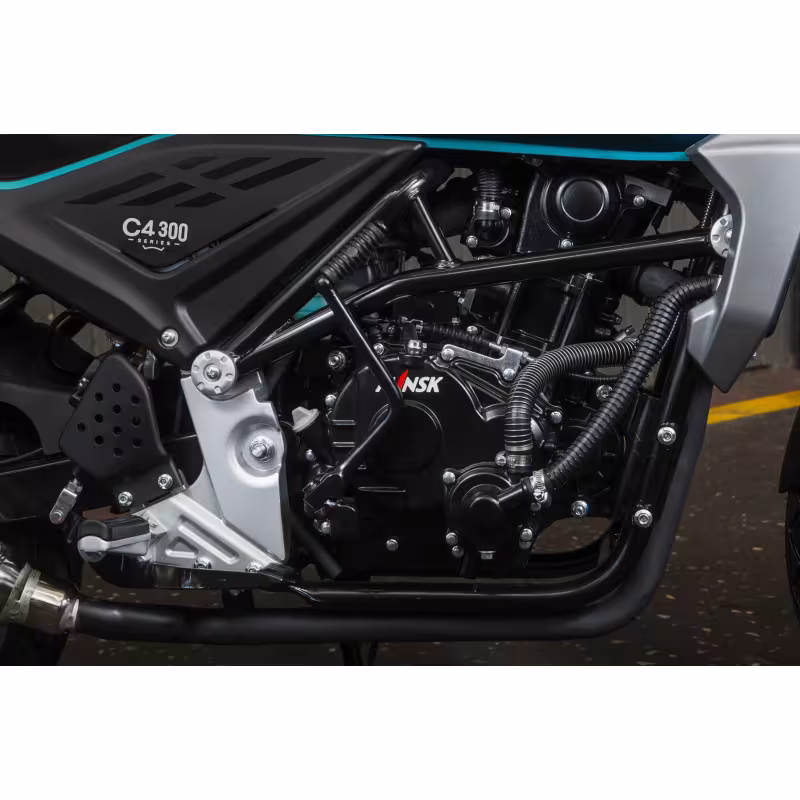 Мотоцикл дорожный Minsk C4 300, бирюзовый