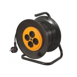 Удлинитель четырехместный на катушке (16 А, 3.5 кВт, 60 м)