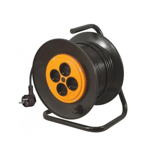 Удлинитель четырехместный на катушке (16 А, 3.5 кВт, 60 м)